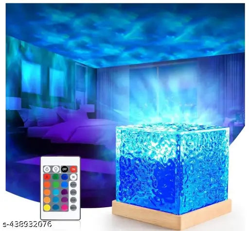 Ocean Wave Projector Light – Romantic LED Night Light with 3D Water Wave Effect