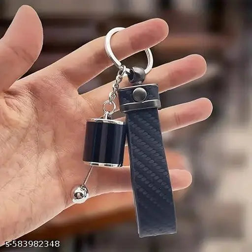 Car Gear Shifter Keychain - Moving Metal Shift Model